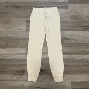 NWT Madewell Waffle Long John Style Sleep Pants